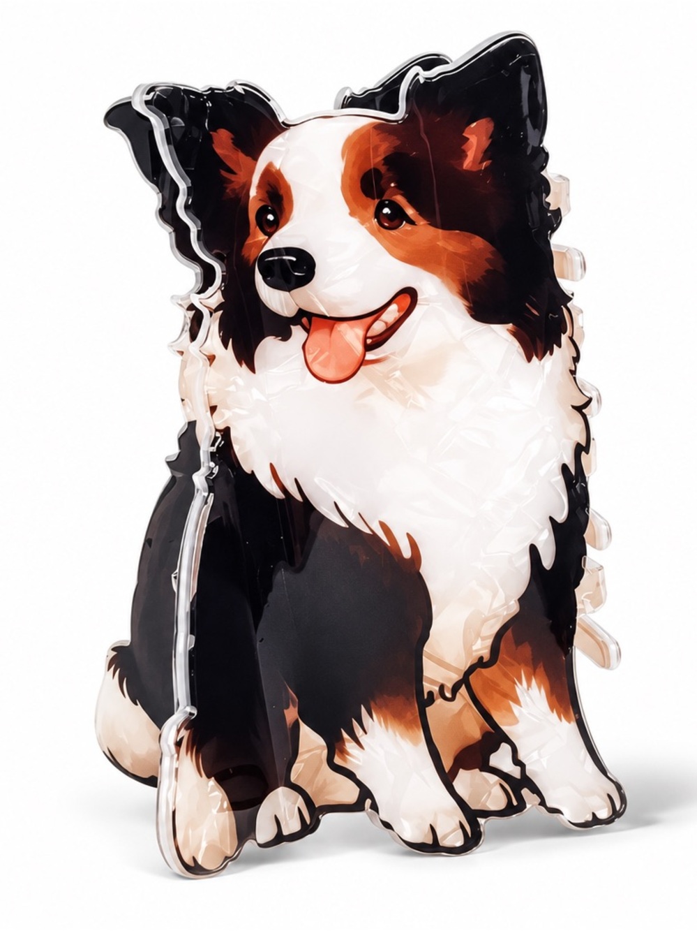 Border Collie Dog Hair Claw Clip Australian Shepherd